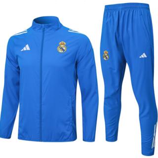 Cortavientos Real Madrid 2025/26 (Azul claro)